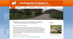 Desktop Screenshot of deburghoeve.nl